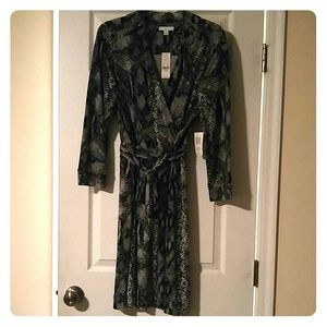 NY&C faux wrap dress